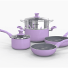 BỘ NỒI CHẢO KÈM XỬNG HẤP ĐÁY TỪ VIOLET CHÍNH HÃNG SUNHOUSE VI115B