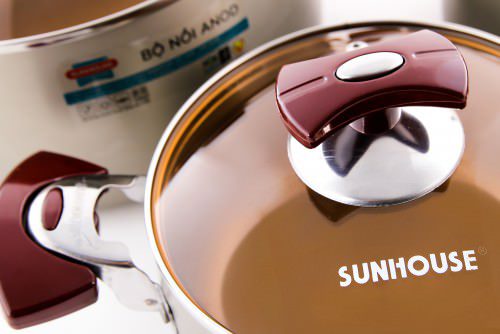 Bộ nồi Anod CHÍNH HÃNG SUNHOUSE SH8831EB 003