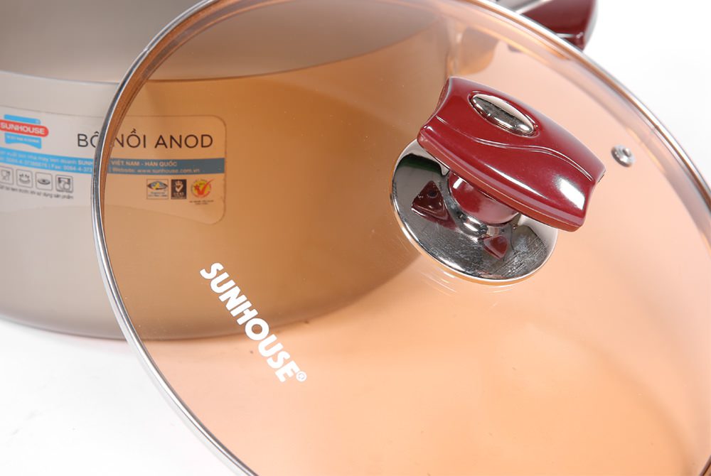 Bộ nồi Anod CHÍNH HÃNG SUNHOUSE SH9931 003