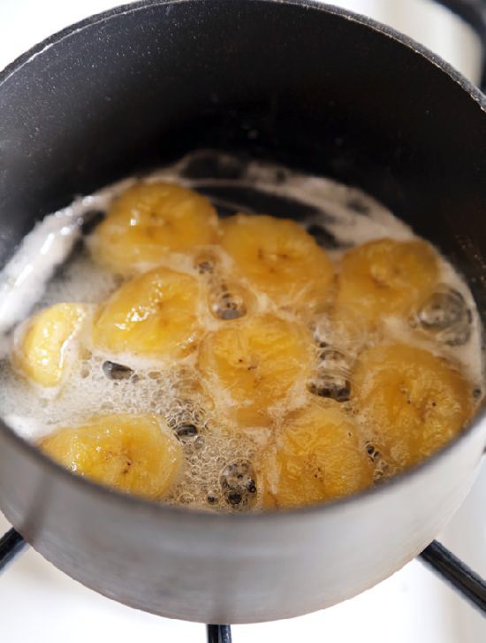 3 bước làm chè chuối nước cốt dừa không thể đơn giản hơn 2