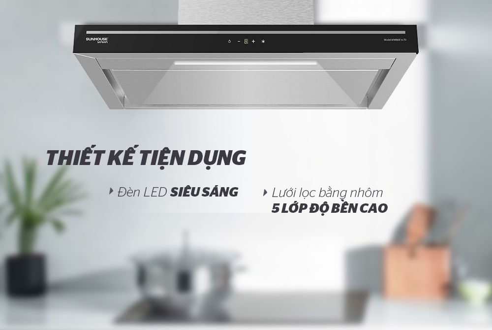 MÁY HÚT MÙI CAO CẤP CHỮ “T” CHÍNH HÃNG SUNHOUSE MAMA MMB6816-70 3