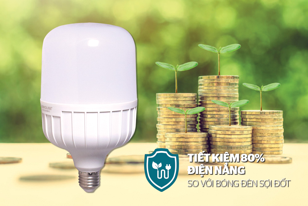 ĐÈN LED BULB CHÍNH HÃNG SUNHOUSE ECO 18W SHE-BULB-18W-E 4