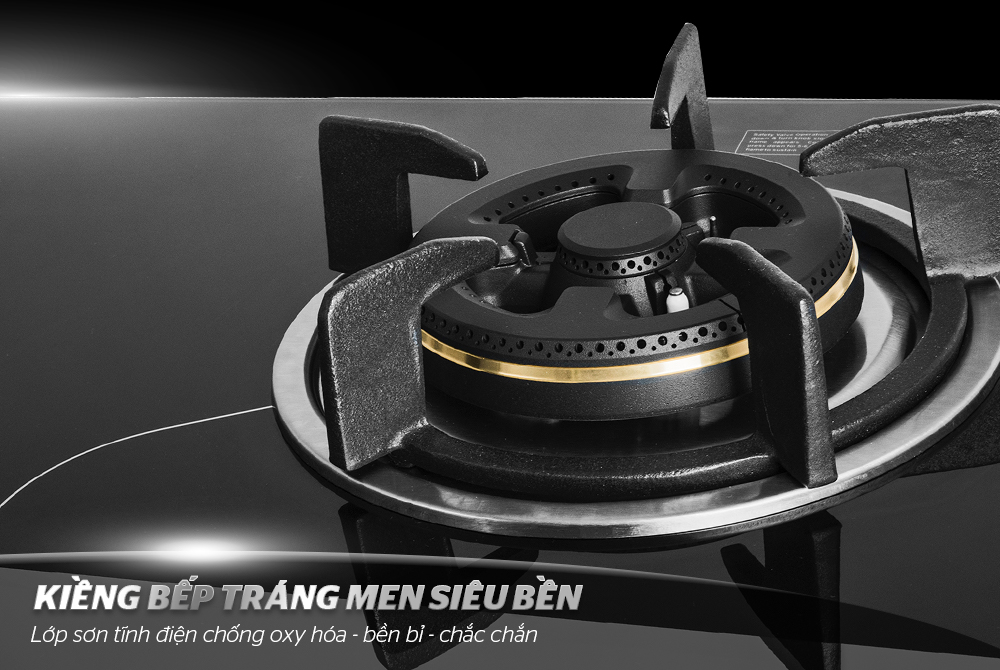 BẾP GAS ÂM KÍNH CHÍNH HÃNG SUNHOUSE SHB8836 4