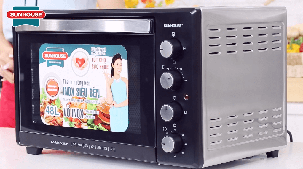 4 lý do khiến ai cũng phải sở hữu một chiếc lò nướng CHÍNH HÃNG SUNHOUSE
