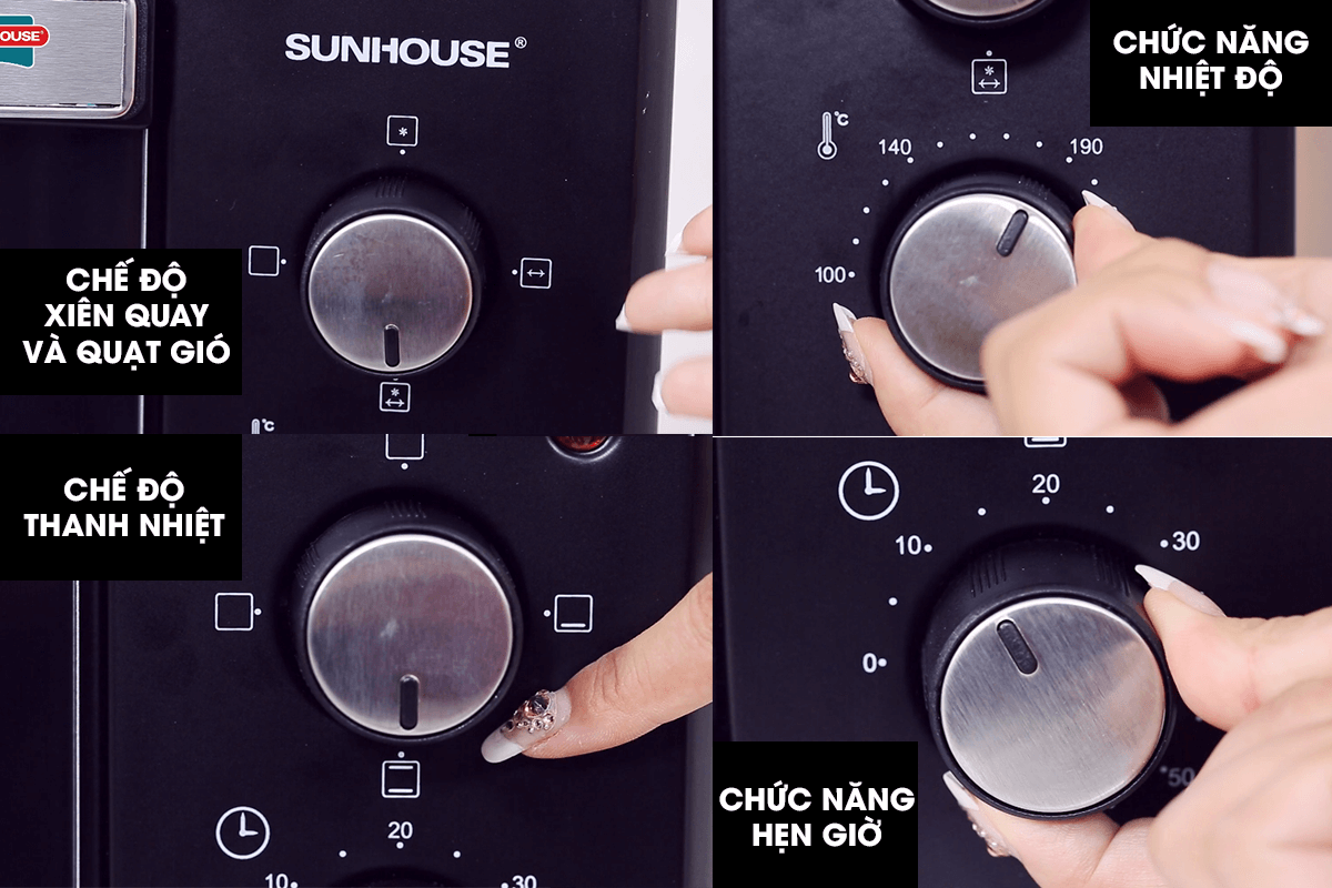 4 lý do khiến ai cũng phải sở hữu một chiếc lò nướng CHÍNH HÃNG SUNHOUSE 6