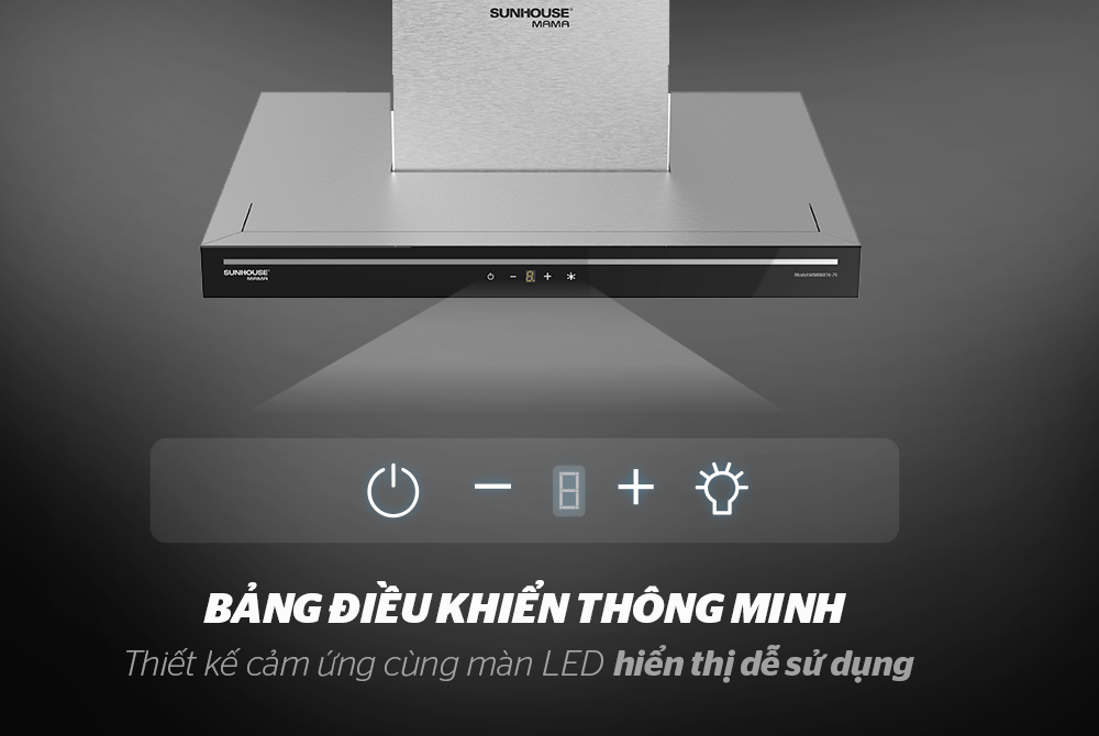 MÁY HÚT MÙI CAO CẤP CHỮ “T” CHÍNH HÃNG SUNHOUSE MAMA MMB6816-70 4