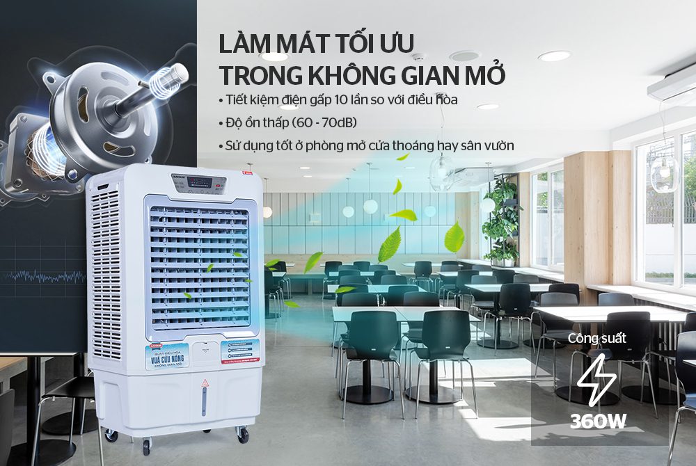 MÁY LÀM MÁT KHÔNG KHÍ CHÍNH HÃNG SUNHOUSE SHD7772 - 6