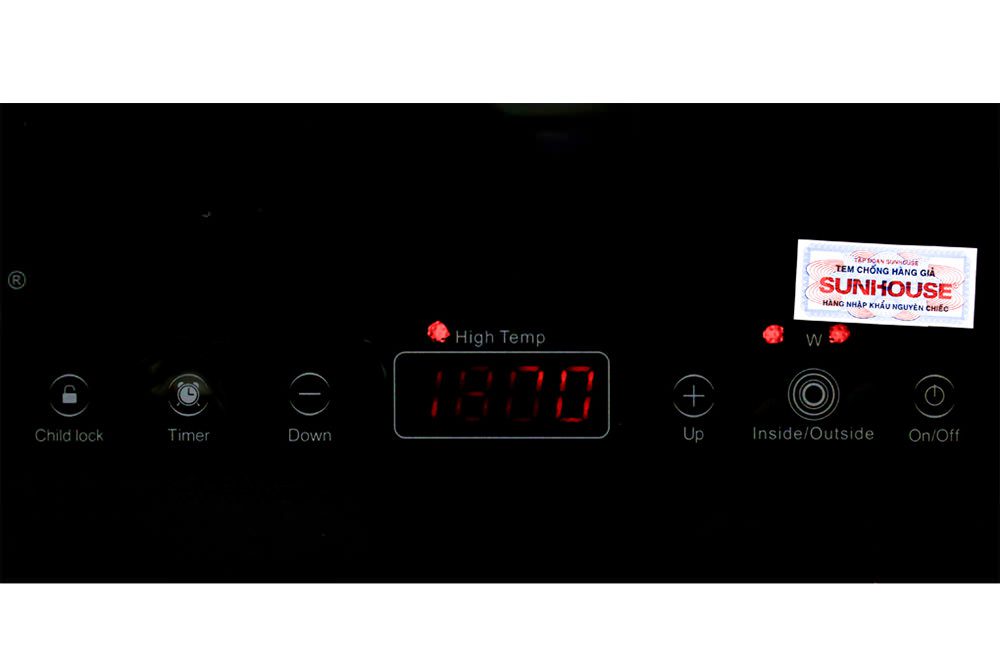 Những điều cần biết khi sử dụng bếp đôi điện từ hồng ngoại CHÍNH HÃNG SUNHOUSE MAMA SHB9100 004