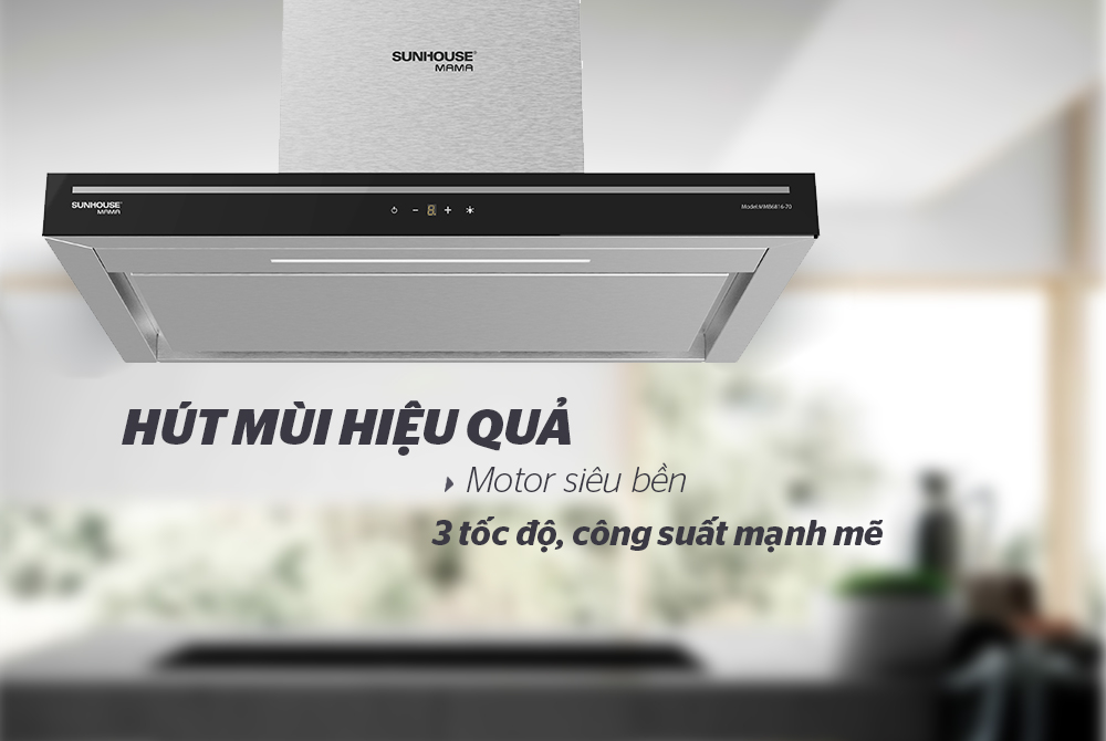 MÁY HÚT MÙI CAO CẤP CHỮ “T” CHÍNH HÃNG SUNHOUSE MAMA MMB6816-70 5
