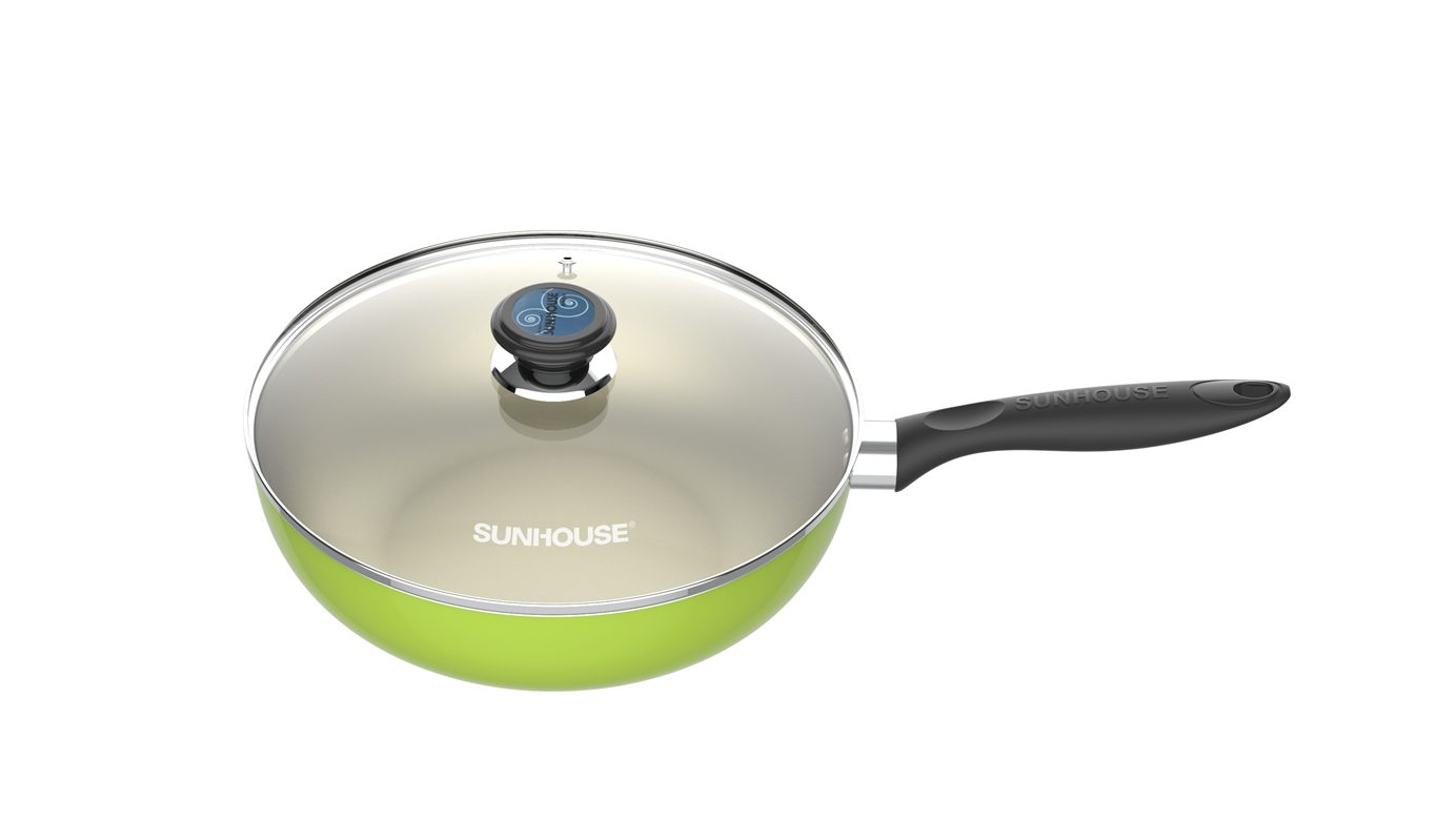 526 Chảo sâu chống dính CHÍNH HÃNG SUNHOUSE SHG1228BB 006