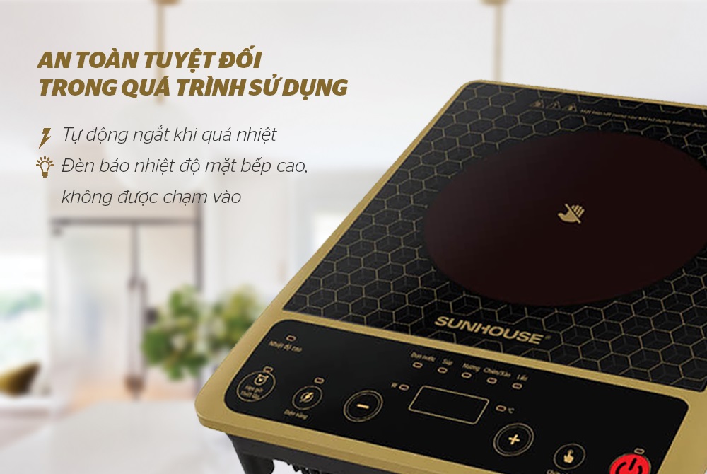 Các chế độ nấu tuyệt vời mà bếp hồng ngoại đơn CHÍNH HÃNG SUNHOUSE sở hữu 6