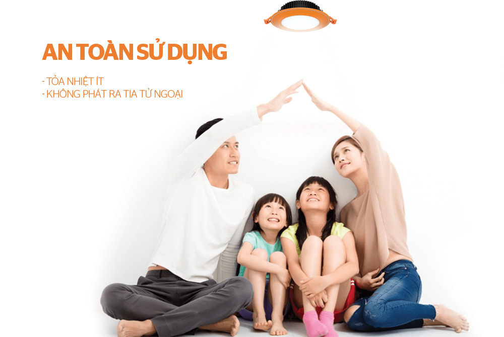 DOWNLIGHT MẶT CONG VÀNG 3 MÀU CHÍNH HÃNG SUNHOUSE SHE-DL05-3/7W-MCV 6