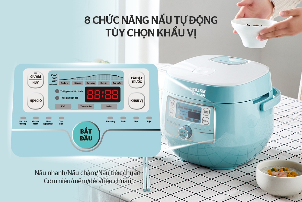Top 4 nồi cơm điện mini giá rẻ tốt nhất cho sinh viên, người độc thân 2