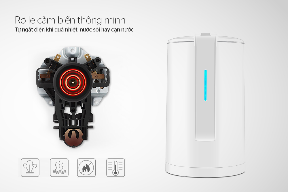 Chọn mua ấm siêu tốc loại nào tốt, an toàn, tiết kiệm điện? 10