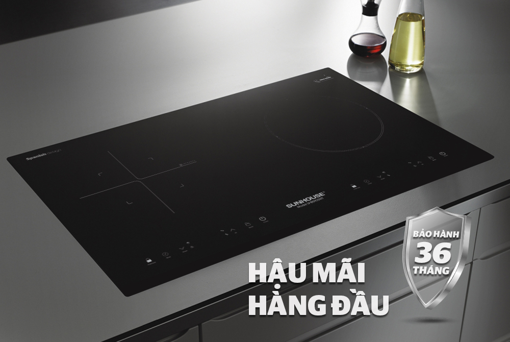 BẾP ĐÔI ĐIỆN TỪ HỒNG NGOẠI CHÍNH HÃNG SUNHOUSE SHB9105MT 7