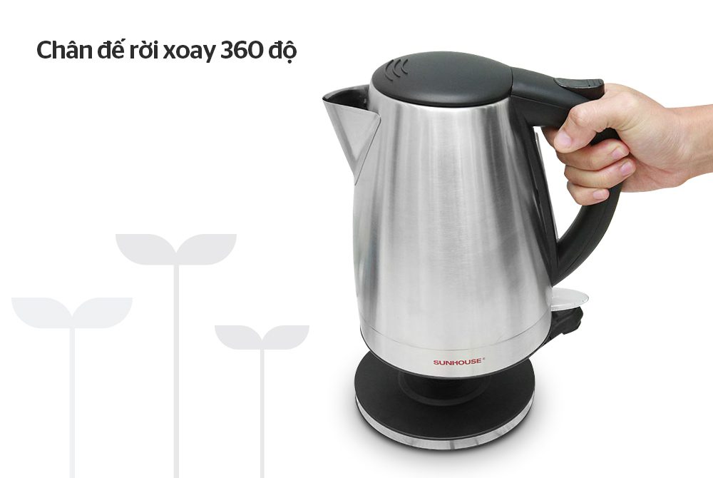 Ấm siêu tốc inox CHÍNH HÃNG SUNHOUSE SHD1370 005