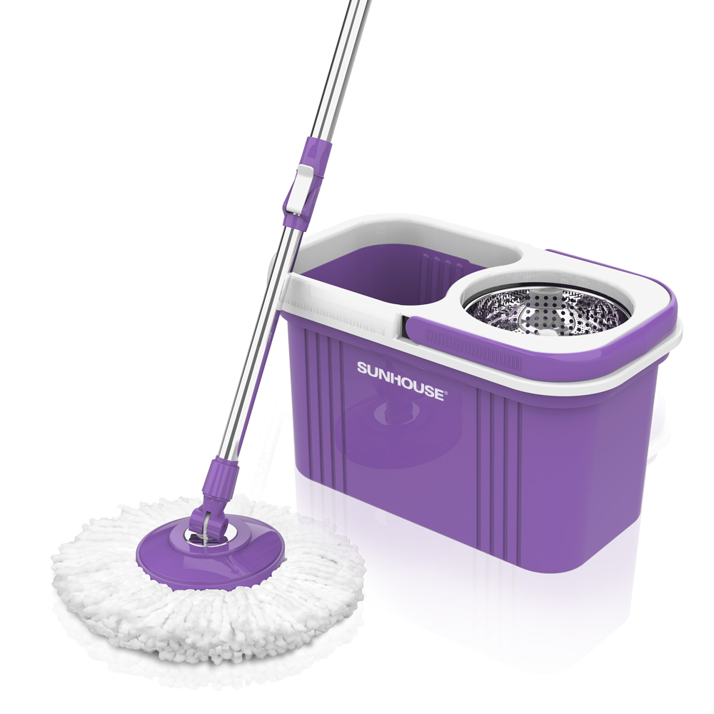 BỘ LAU NHÀ XOAY 360 ĐỘ CHÍNH HÃNG SUNHOUSE KS-CL330S 2