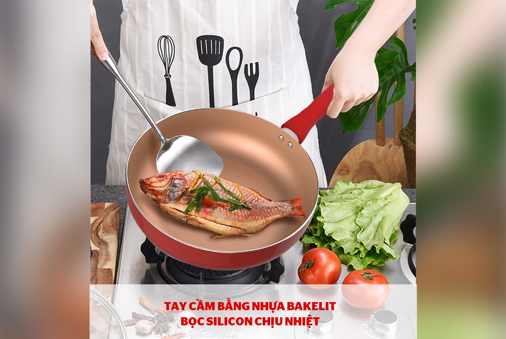 Chảo chống dính đa năng đáy từ CHÍNH HÃNG SUNHOUSE SWP28MA 3