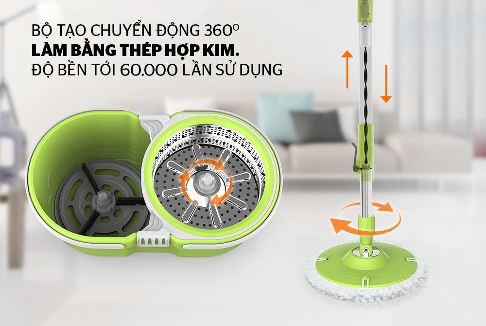 CHÍNH HÃNG SUNHOUSE NEW GENERATION 360 DROP FLOOR SET KS-CL260PG 5