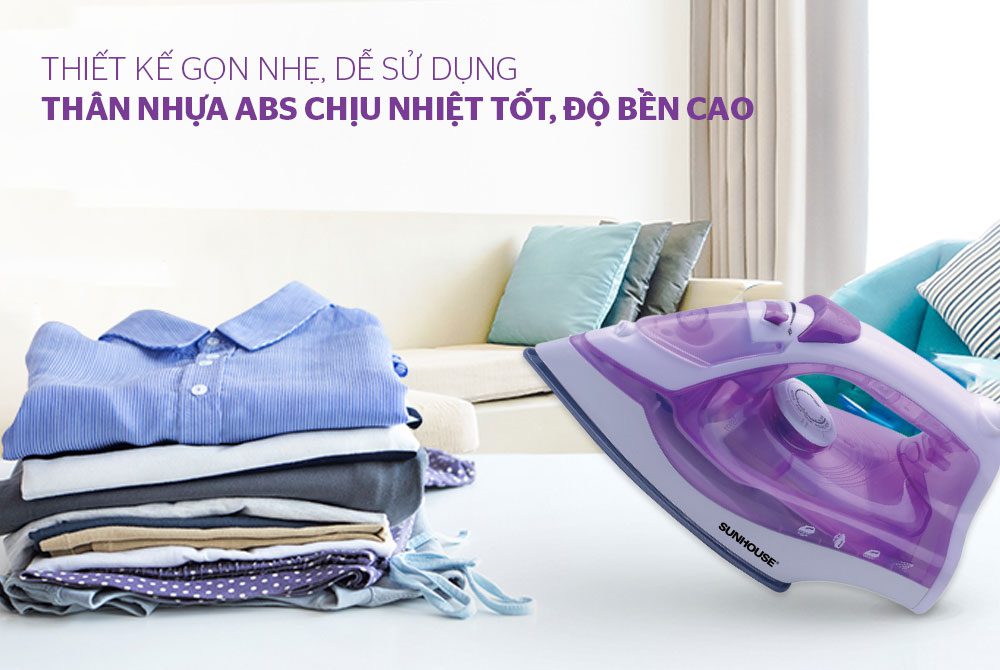 Bàn là hơi CHÍNH HÃNG SUNHOUSE SHD2063P 02