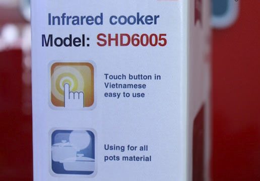 Bếp hồng ngoại chính hãng giá khoảng 1 triệu đồng 1