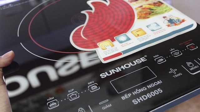 Bếp hồng ngoại chính hãng giá khoảng 1 triệu đồng 11