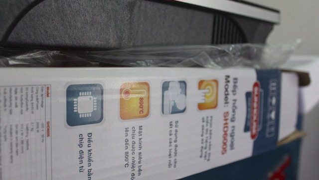 Bếp hồng ngoại chính hãng giá khoảng 1 triệu đồng 12