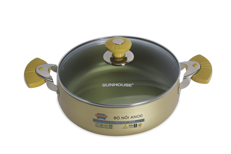 Bộ nồi anod CHÍNH HÃNG SUNHOUSE SH9954 003