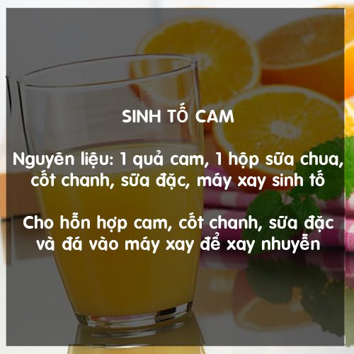 Các món sinh tố giải nhiệt, làm đẹp da ngày hè 5
