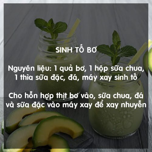 Các món sinh tố giải nhiệt, làm đẹp da ngày hè 6