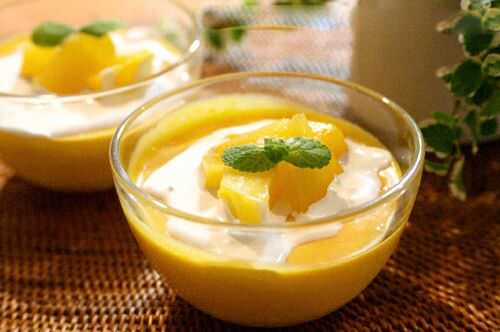 Cách làm bánh pudding xoài thanh mát giải nhiệt ngày hè 3