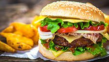 Cách làm hamburger bò phô mai siêu đơn giản tại nhà 5