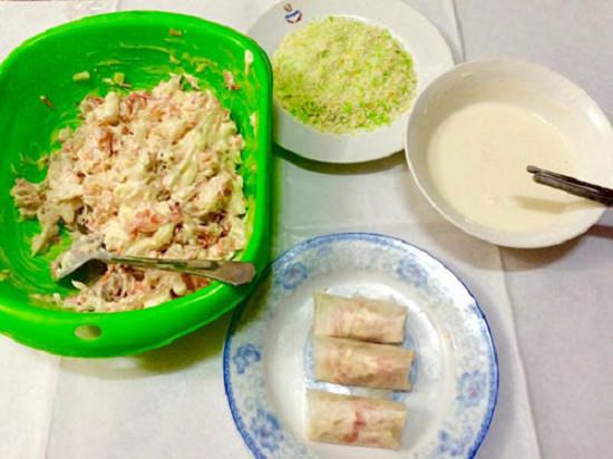 Cách làm món nem hải sản hấp dẫn đến miếng cuối cùng 2