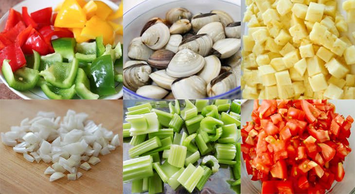 Cách làm nghêu xào chua ngọt ngon xuýt xoa cực đơn giản