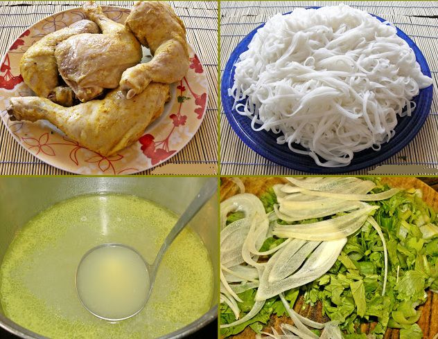 Cách làm phở gà ngon đậm hương vị miền Bắc