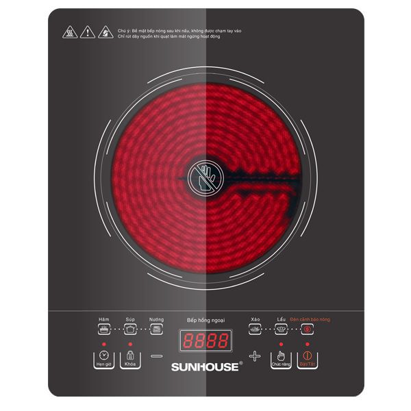 Sử dụng bếp hồng ngoại đúng cách, chẳng lo hỏng
