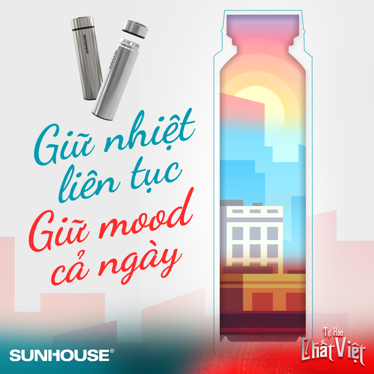 CÁCH SỬ DỤNG ĐÚNG KHI MỚI DÙNG BÌNH GIỮ NHIỆT LẦN ĐẦU