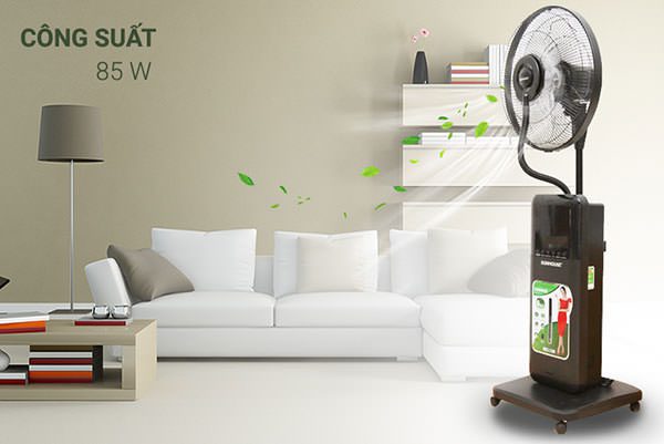 Chọn quạt phun sương tốt nhất cho gia đình