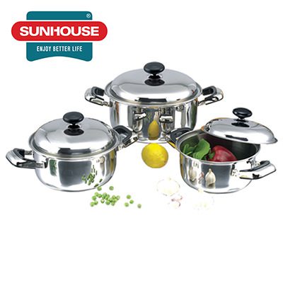 Điểm danh các bộ nồi inox giá rẻ bán chạy từ năm 2016 - 2018