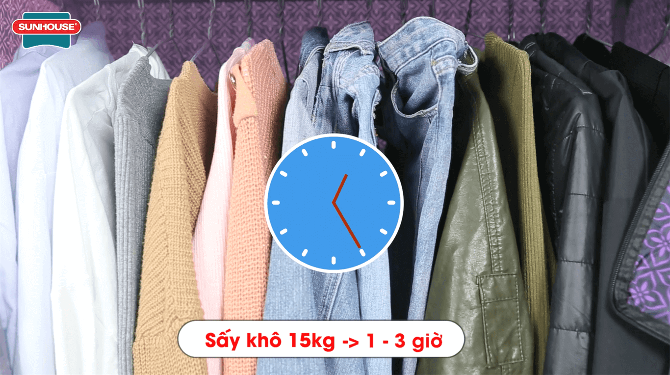 Sử dụng máy (tủ) sấy quần áo đúng cách 004