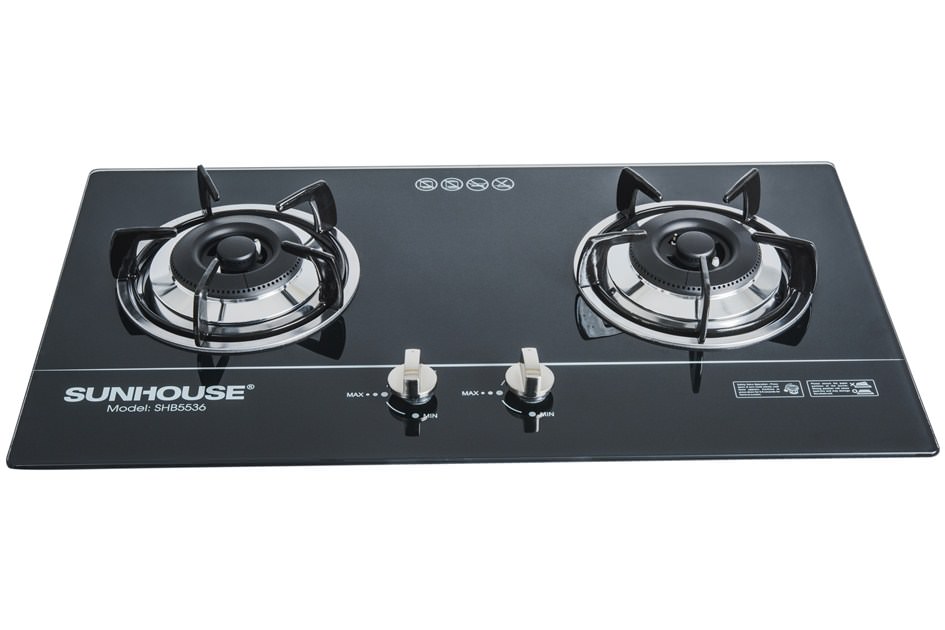 Bếp gas âm kính CHÍNH HÃNG SUNHOUSE SHB5536 001