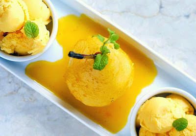 Học cách làm kem xoài sữa chua bằng máy xay sinh tố