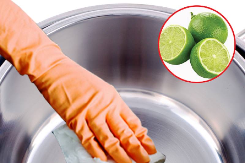 Hướng dẫn cách làm sạch bộ nồi inox giá rẻ trong bếp 1