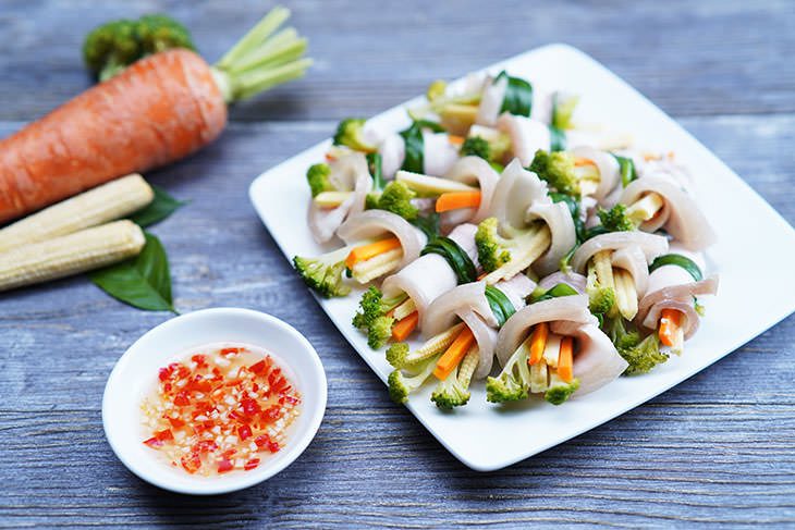 Hướng dẫn làm thịt cuộn rau củ tươi mát ngày hè