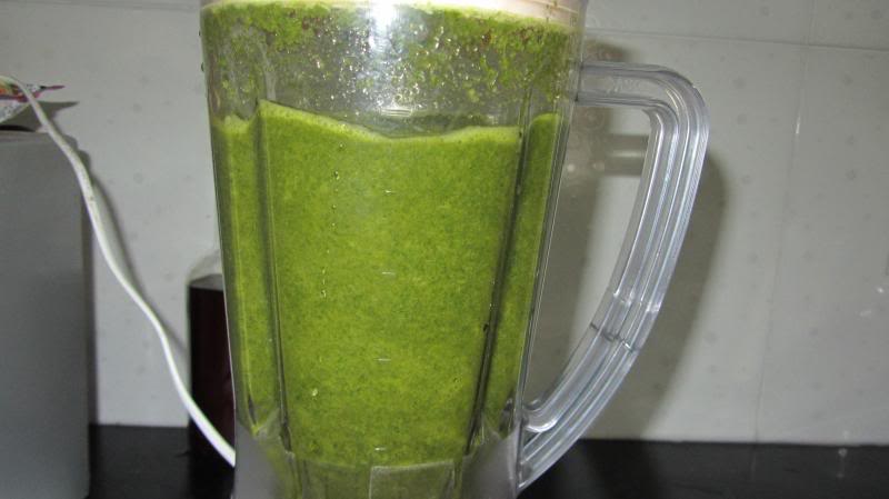 Nguyên liệu làm sinh tố rau xanh giảm cân sau Tết 003