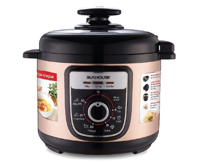 Nấu chè cực nhanh – Giải nhiệt cực đã với nồi áp suất điện CHÍNH HÃNG SUNHOUSE 002