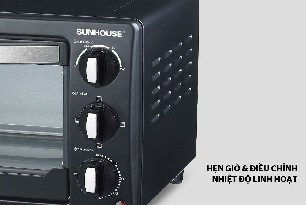 LÒ NƯỚNG 16L CHÍNH HÃNG SUNHOUSE SHD4216 05