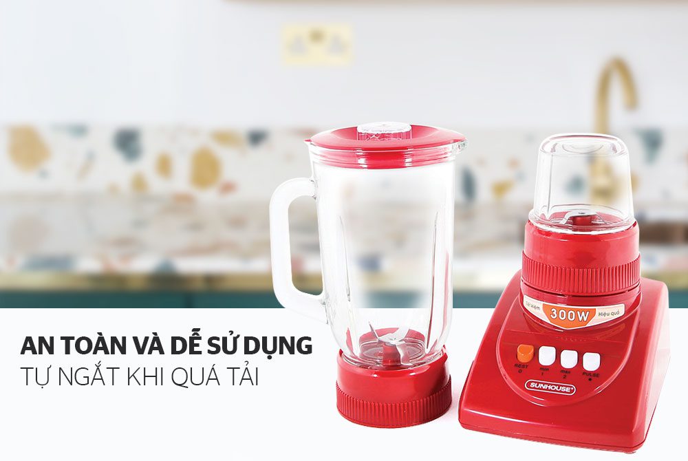 Máy xay sinh tố CHÍNH HÃNG SUNHOUSE SHD5115 05
