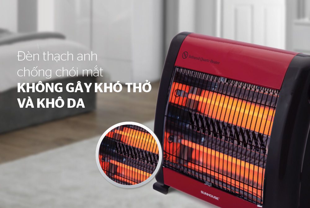 Sưởi điện hồng ngoại CHÍNH HÃNG SUNHOUSE SHD7013 05