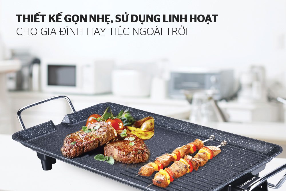 Bếp nướng điện CHÍNH HÃNG SUNHOUSE SHD4607 02